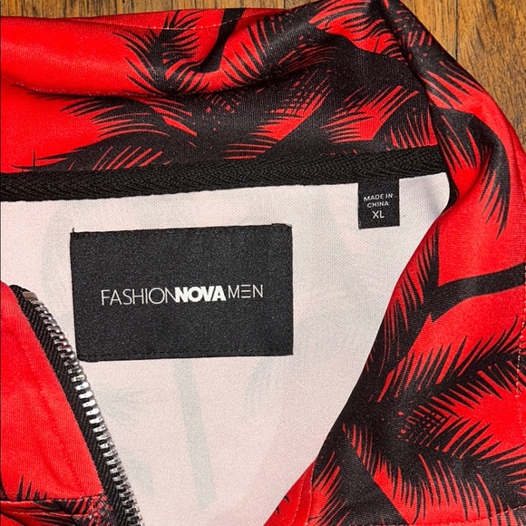 Vibrant Palm Tree Tracksuit - Picture 2 of 3